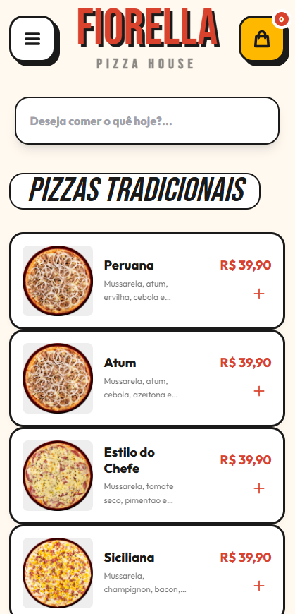 Lista de Pizzas